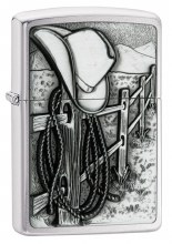 Zippo Lighter #284 200 Resting Cowboy