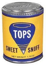 Tops Sweet Dry Snuff Cans