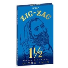 Zig Zag Ultra Thin Cigarette Paper 1 1/2 Blue