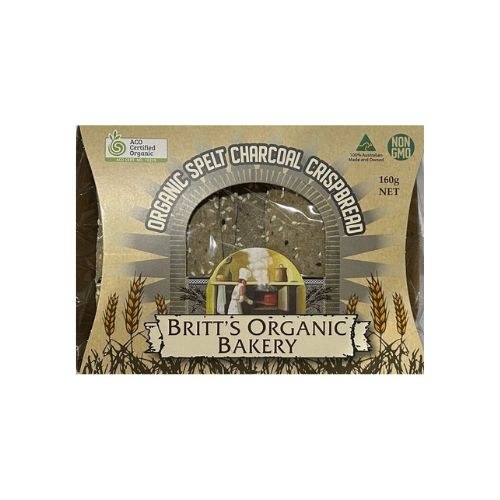 Crispbread Charcoal & Salt 160G