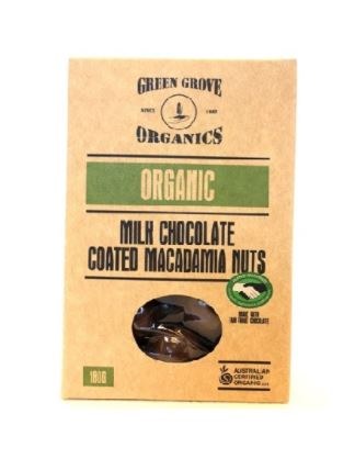 Milk Chocolate Macadamia 180G