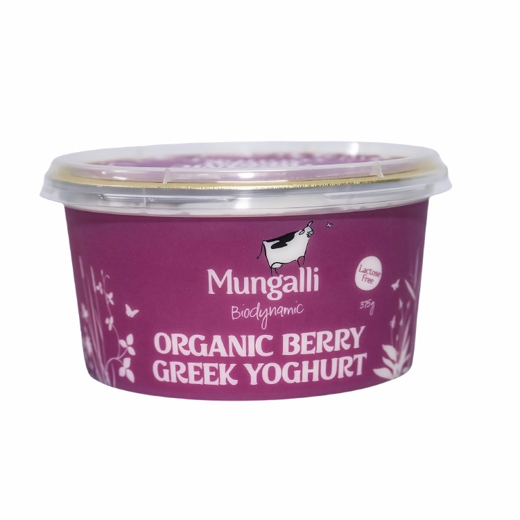 Yoghurt Greek Berry 375G Biodynamic