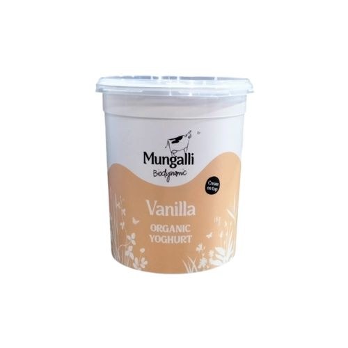 Yoghurt Natural Vanilla Biodynamic 1Kg