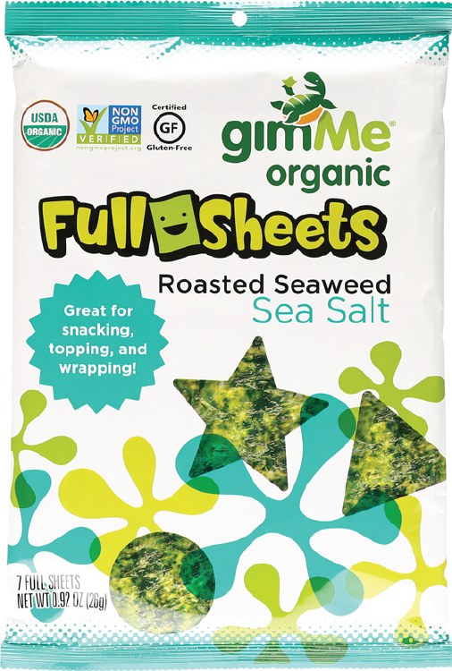 seaweed roasted 7x sheets 26g