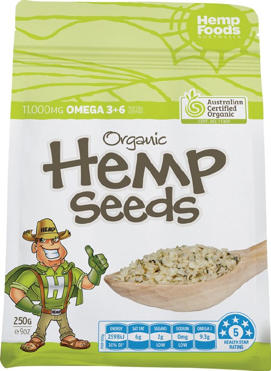 Hemp Seeds Hulled 250G