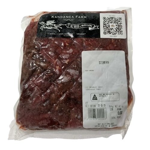 Beef Stirfry   500G