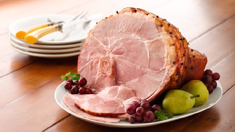 Bone-In Hame (Half) Glazed 5Kg Free-Range Christmas Meat Pre-Order