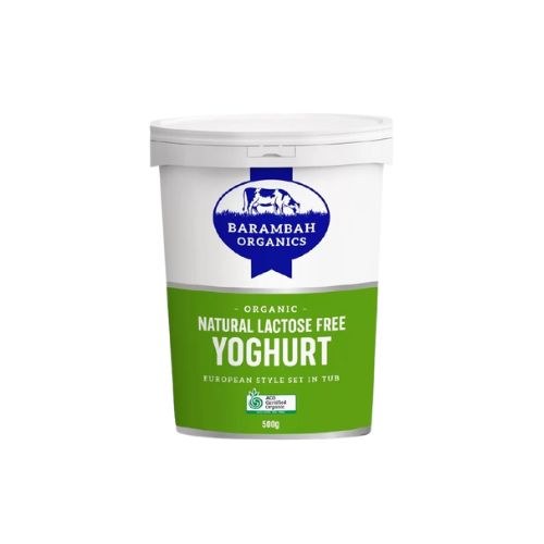 Yoghurt Natural Lactose Free 500G