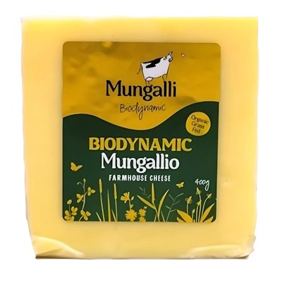 Cheese 400G Mungallio Biodynamic