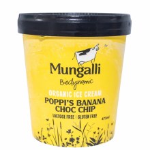 Ice Cream Poppi'S Banana Choc  Chip 475Ml L/Free