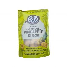 Dried Pineapple Rings 80G  Dehydrated