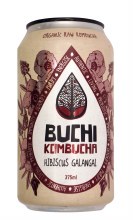 buchi hibiscus galangal kombucha can 375ml