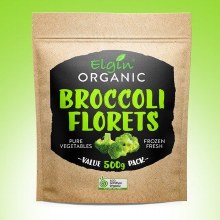 elgin broccoli 500g organic frozen