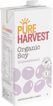 organic nature's soy milk 1l unsweetened