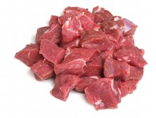 diced lamb (leg) 500g