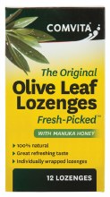 Olive Leaf Extract Lozenges With Manuka Honey 12