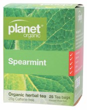 herbal tea bags spearmint 25