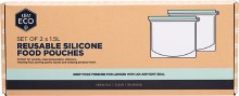 Reusable Silicone Food Pouches Set Of 2 X 1.5L 2
