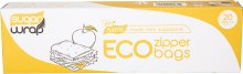 Eco Zipper Bags Made From Sugarcane - Large 20