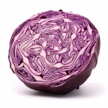 cabbage red half