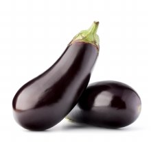 eggplant black/purple each
