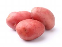 potato washed red each