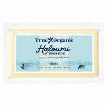 true organic haloumi 200g