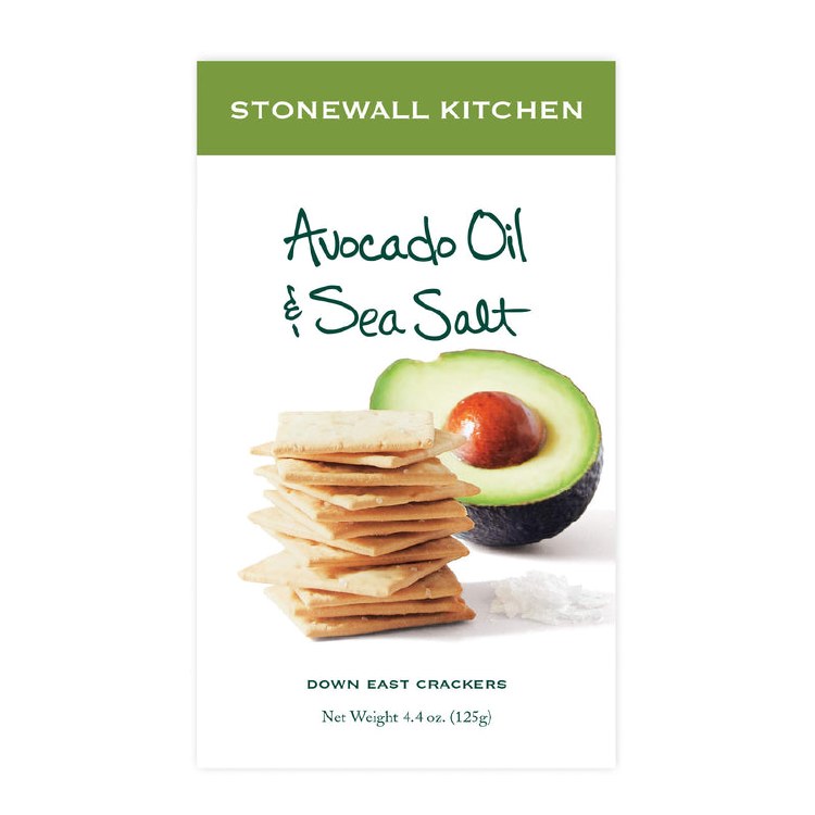 Stonewall Kitchen Avocado Oil Sea Salt Cracker Roberts Seafood Market