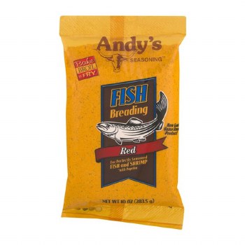 Andys Red Fish Breading 10 oz