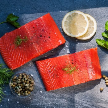 Frozen Wild Sockeye Salmon Portions - By the Pound