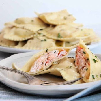 Lobster Shrimp Scallop Ravioli
