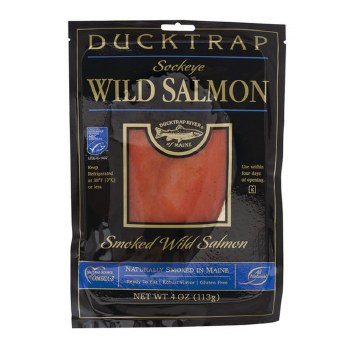 Ducktrap Wild Smoked Sockeye Salmon