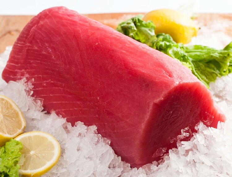 Frozen Tuna Steaks By The Pound Roberts Seafood Market 