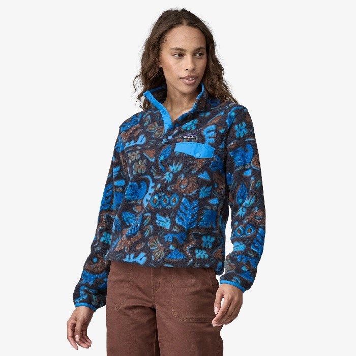 PATAGONIA W'S LW SYNCH SNAP-T P/O