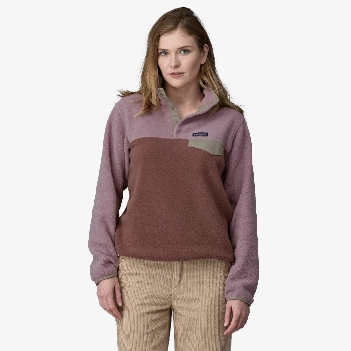 PATAGONIA W'S LW SYNCH SNAP-T P/O