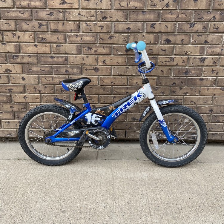 TREK JET 16 WHITE/BLUE