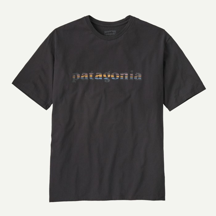 PATAGONIA '73 TEXT LOGO ORGANIC T-SHIRT
