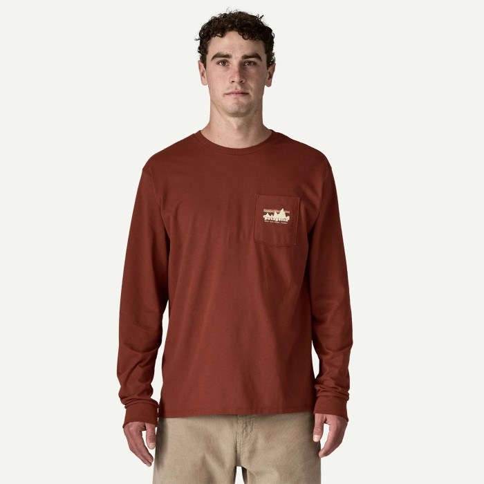 PATAGONIA L/S '73 SKYLINE POCKET RESPONSIBILI-TEE