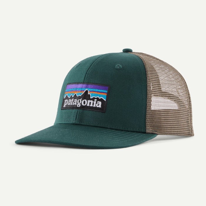 PATAGONIA P-6 LOGO TRUCKER HAT