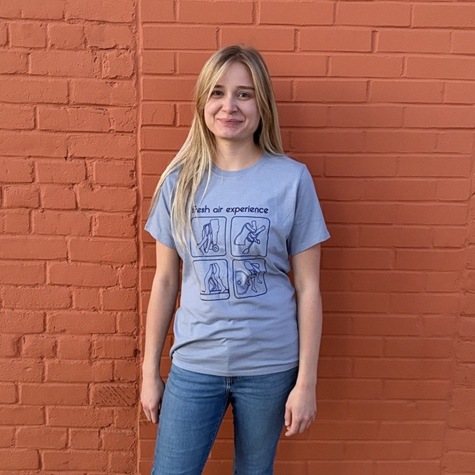 FRESH AIR EXPERIENCE HERITAGE W'S TEE