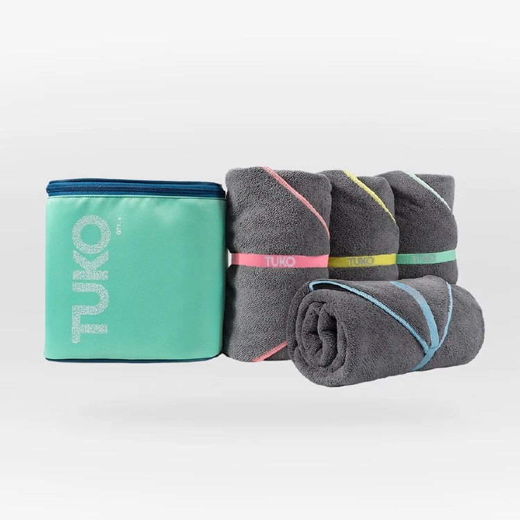 MISSION TUKO SWIM TOWELS - 4PK