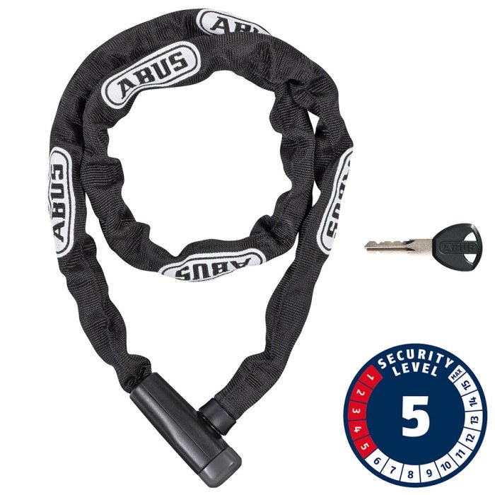 ABUS STEEL-O-CHAIN 5805K CHAIN W/ KEY LOCK