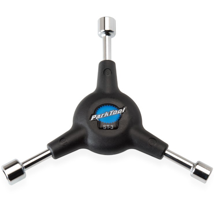 PARK TOOL ST-3 3-WAY SOCKET WRENCHES 8MM, 9MM, 10MM