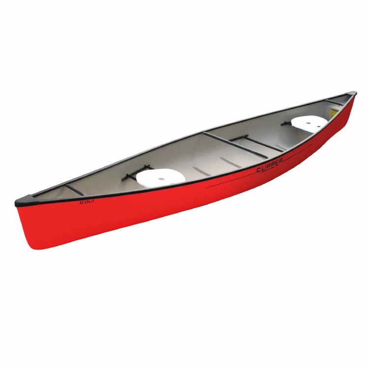 CLIPPER SCOUT 15'10 - FIBERGLASS (RED)