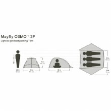 Additional picture of NEMO MAYFLY OSMO 3P