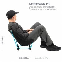 Additional picture of HELINOX GROUND CHAIR - BLACK