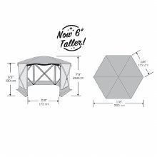 Additional picture of KUMA BEAR DEN GAZEBO - TALLER
