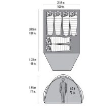 Additional picture of MSR HABITUDE 6 TENT