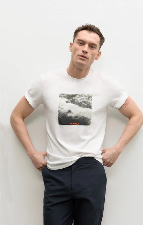 Printed White T-shirt