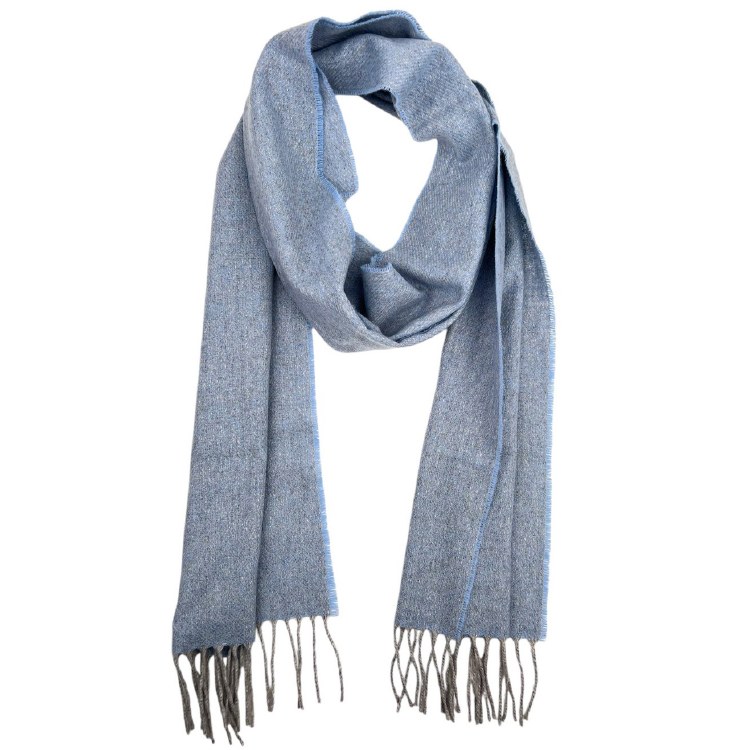 Cashmere Scarf Chalk Blue